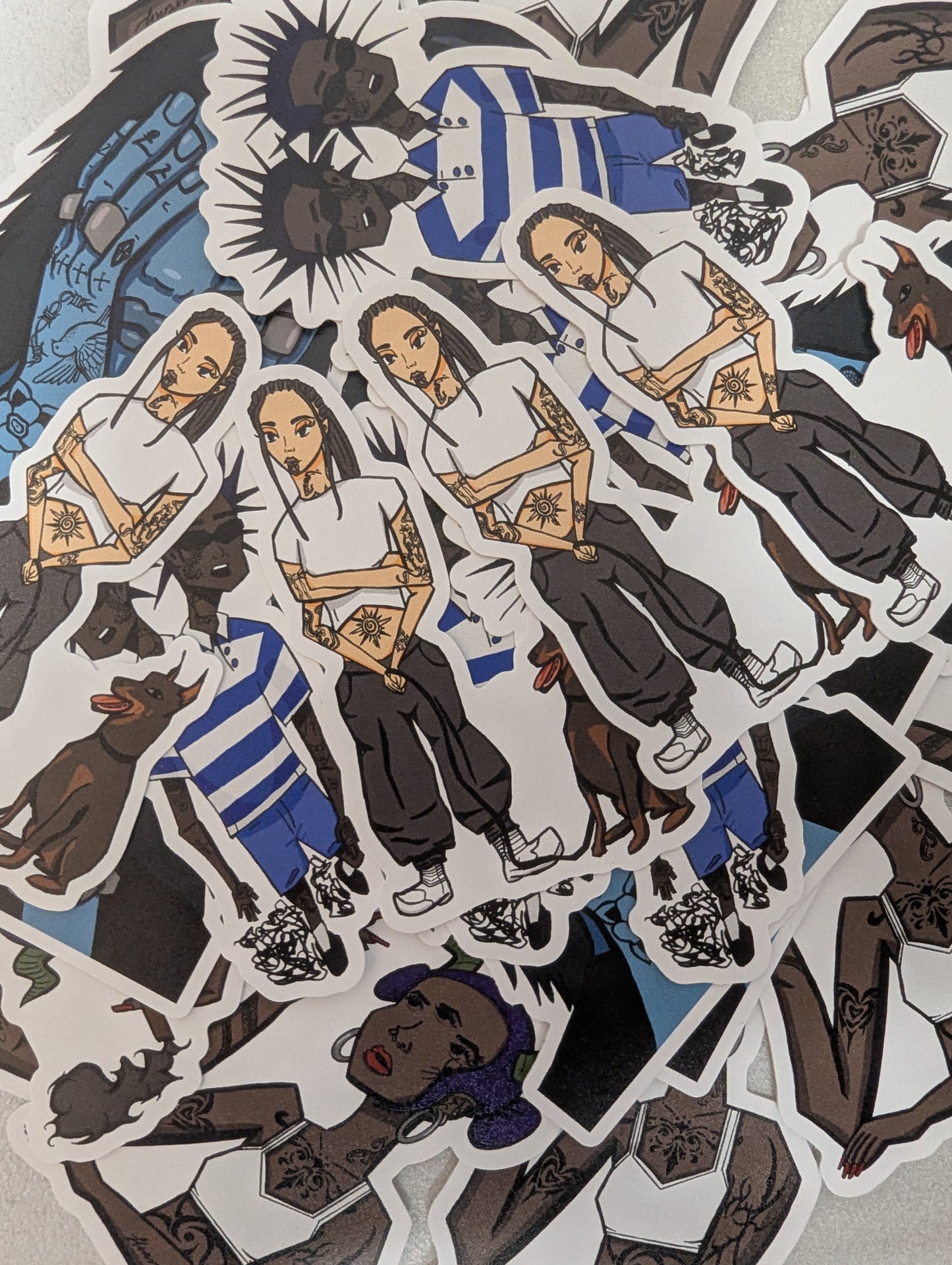 STATIONERY: Body of Art Stickers