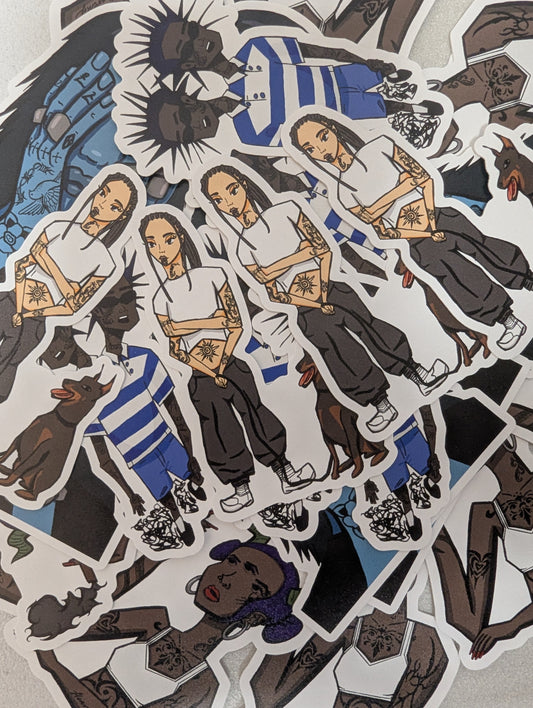 STATIONERY: Body of Art Stickers