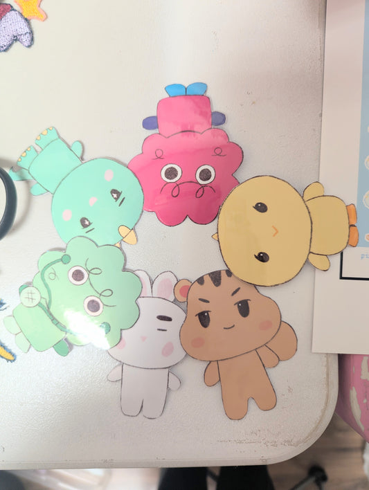 STATIONERY: SHINee Character Stickers